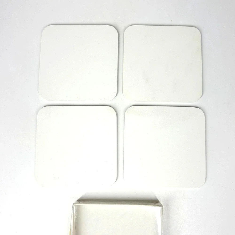 Vintage Katja Shelton Ware Abstract Fruit Coaster Set of 4 USA